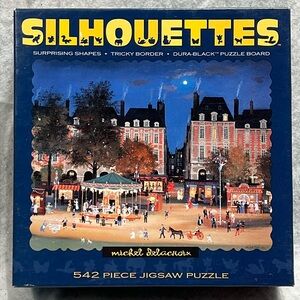 Ceaco Silhouettes Jigsaw Puzzle 542 pc Michel Delacroix Challenging SALE🔴3/$25!